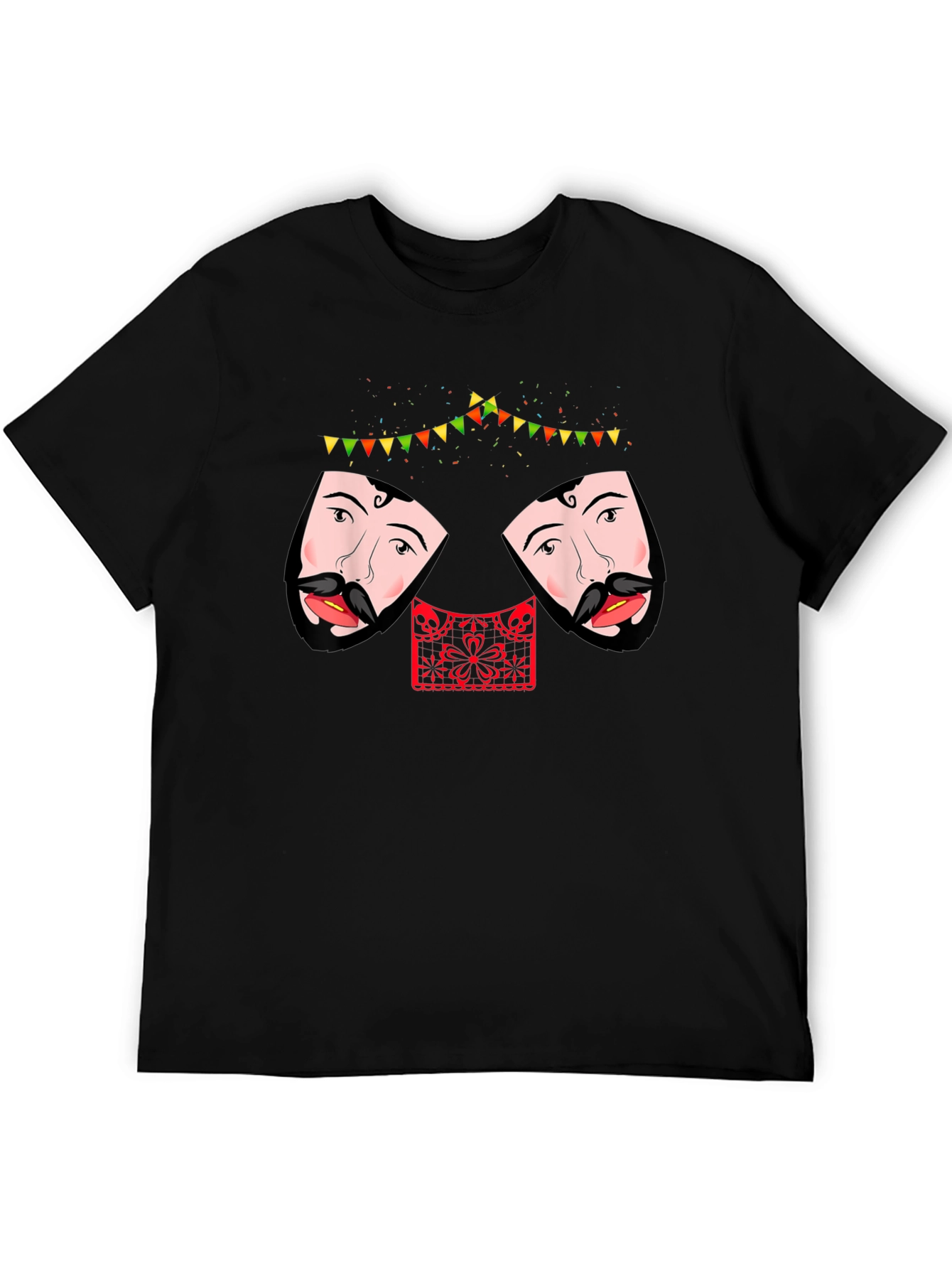 Cinco De Mayo Black Graphic Tee