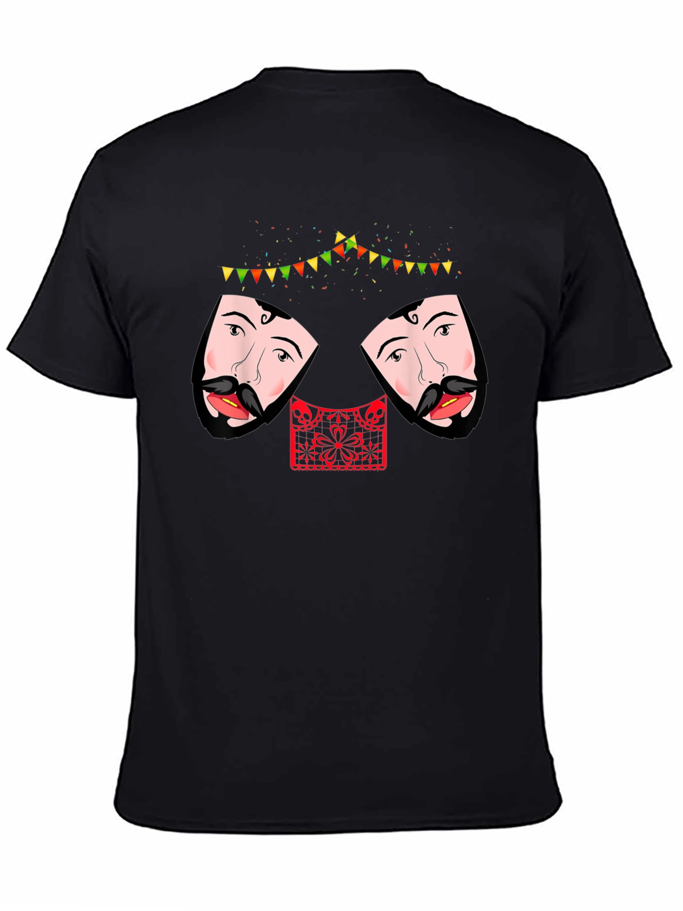 Cinco De Mayo Black Graphic Tee