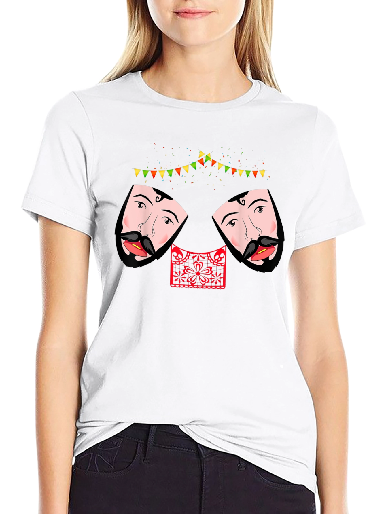 Cinco De Mayo Black Graphic Tee