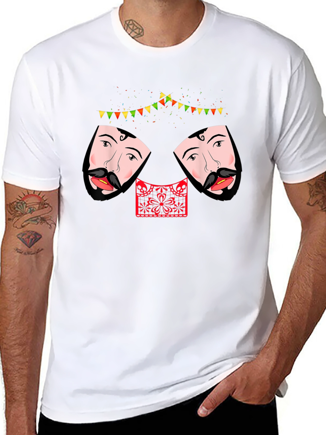 Cinco De Mayo Black Graphic Tee