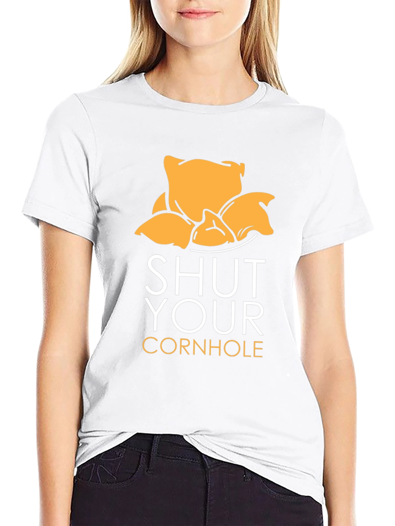 Shut Your Cornhole Graphic T-Shirt