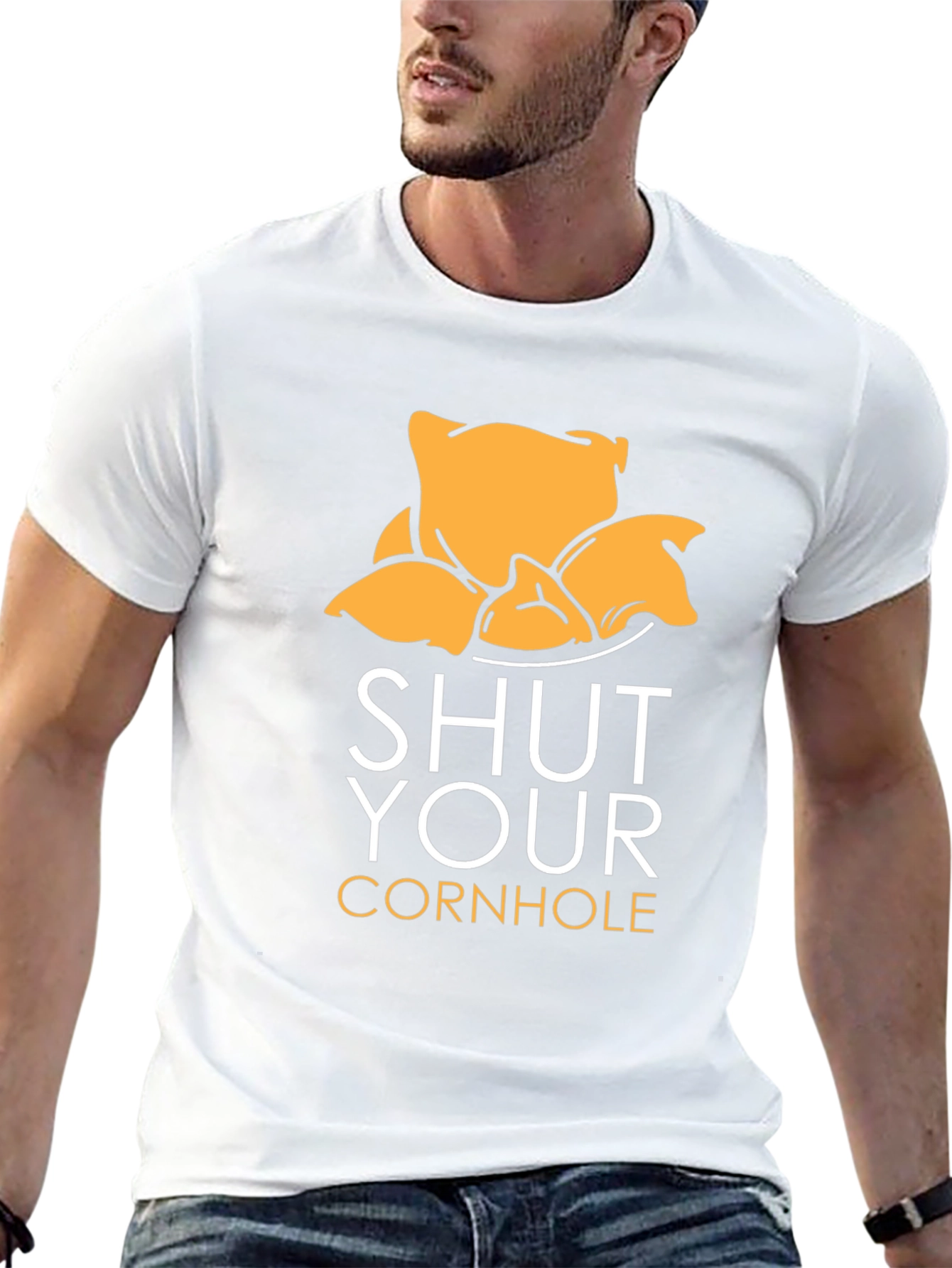 Shut Your Cornhole Graphic T-Shirt
