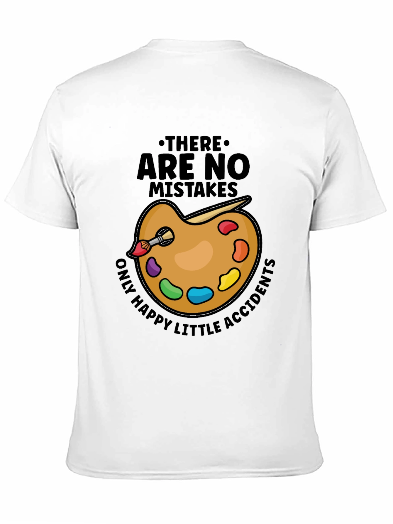 Artist Palette T-Shirt - Happy Accidents Design