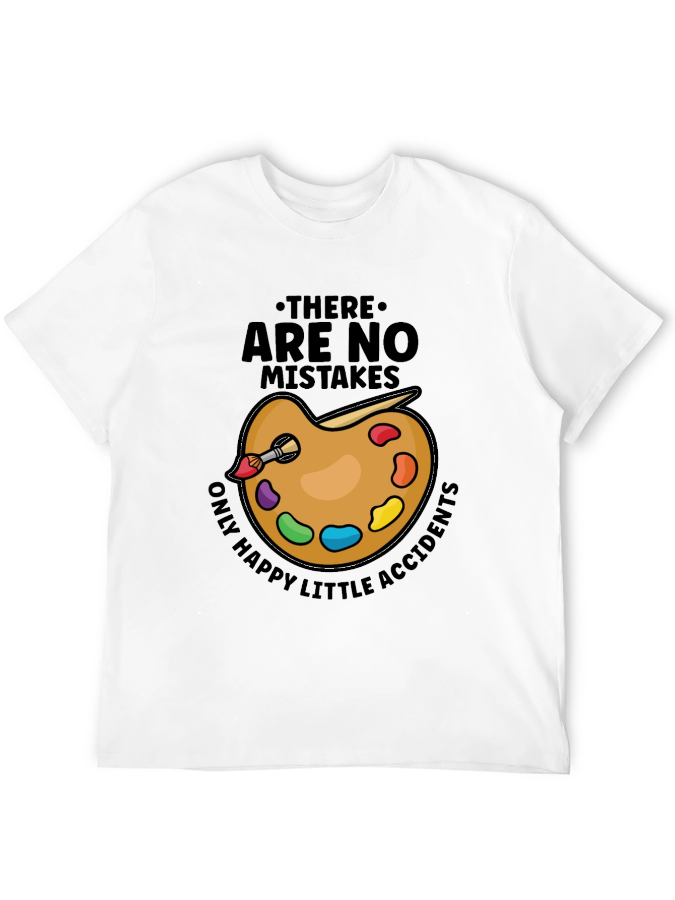 Artist Palette T-Shirt - Happy Accidents Design