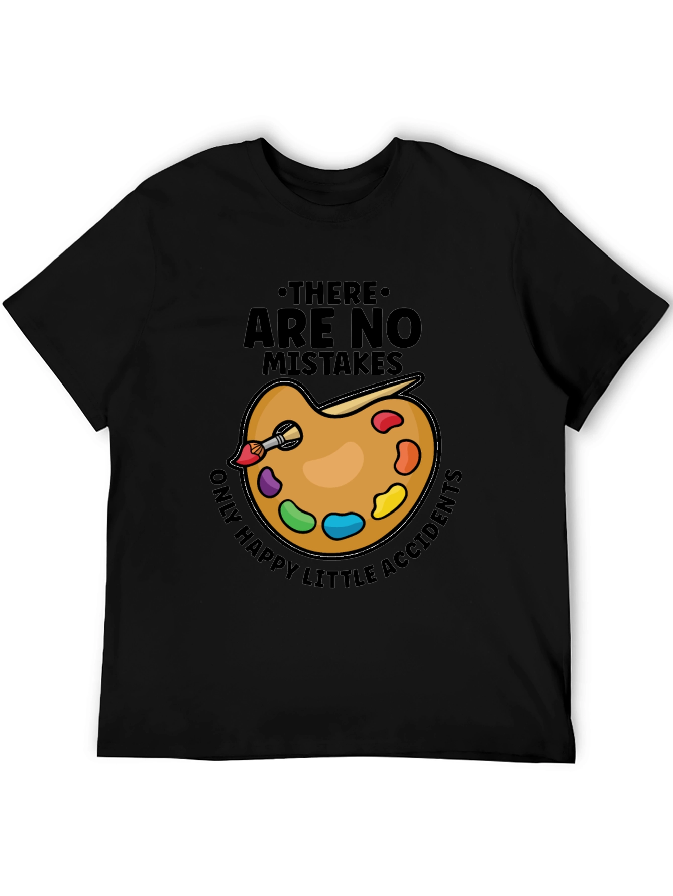 Artist Palette T-Shirt - Happy Accidents Design