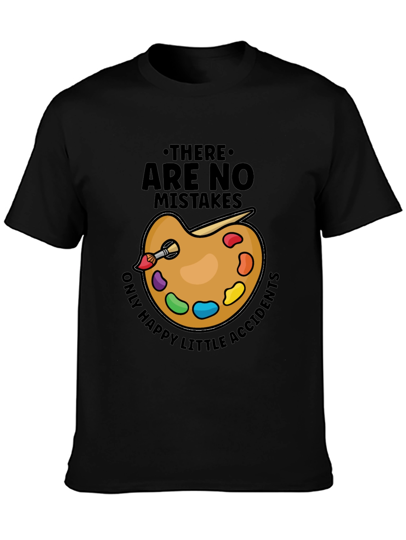 Artist Palette T-Shirt - Happy Accidents Design
