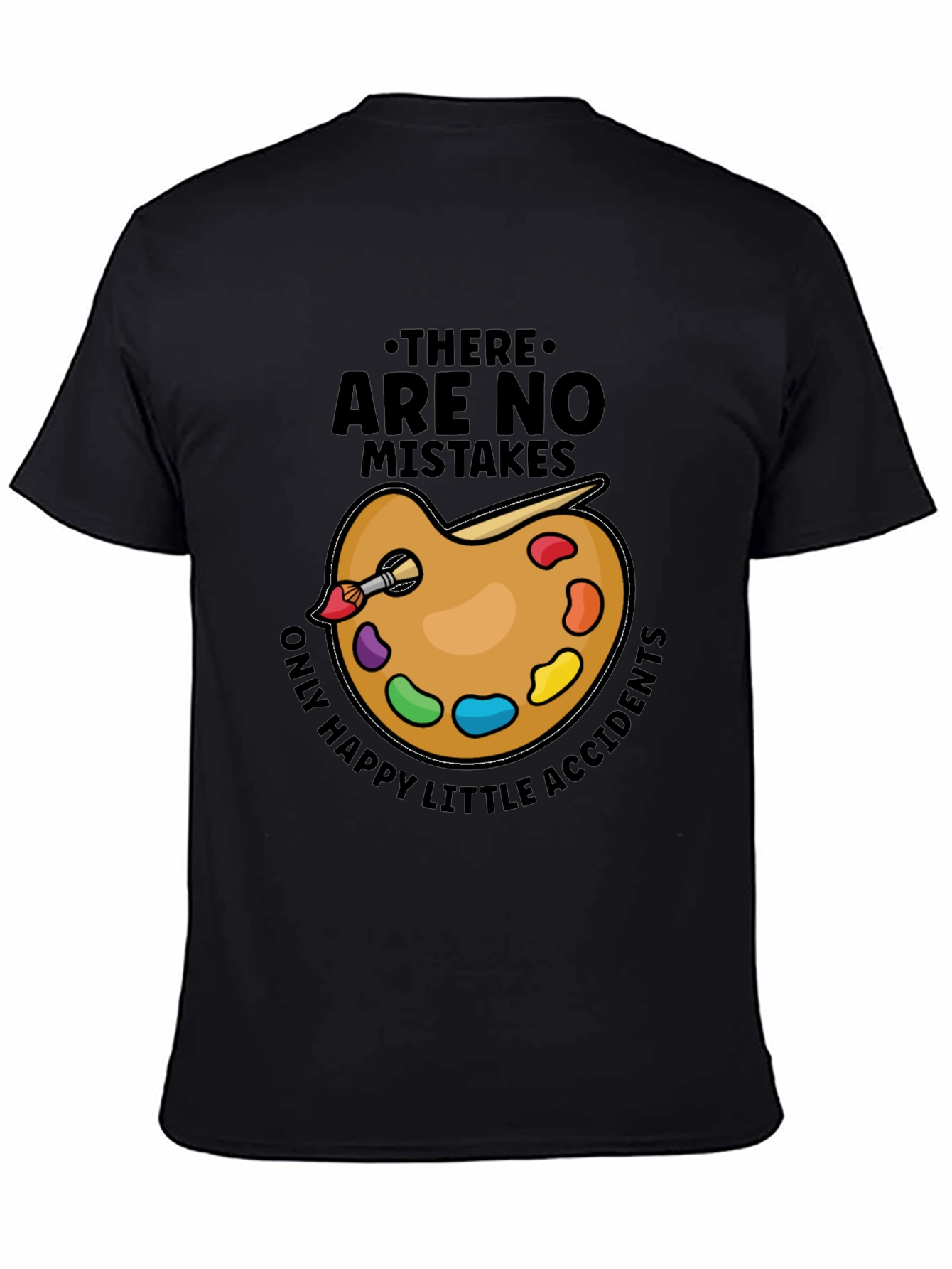 Artist Palette T-Shirt - Happy Accidents Design