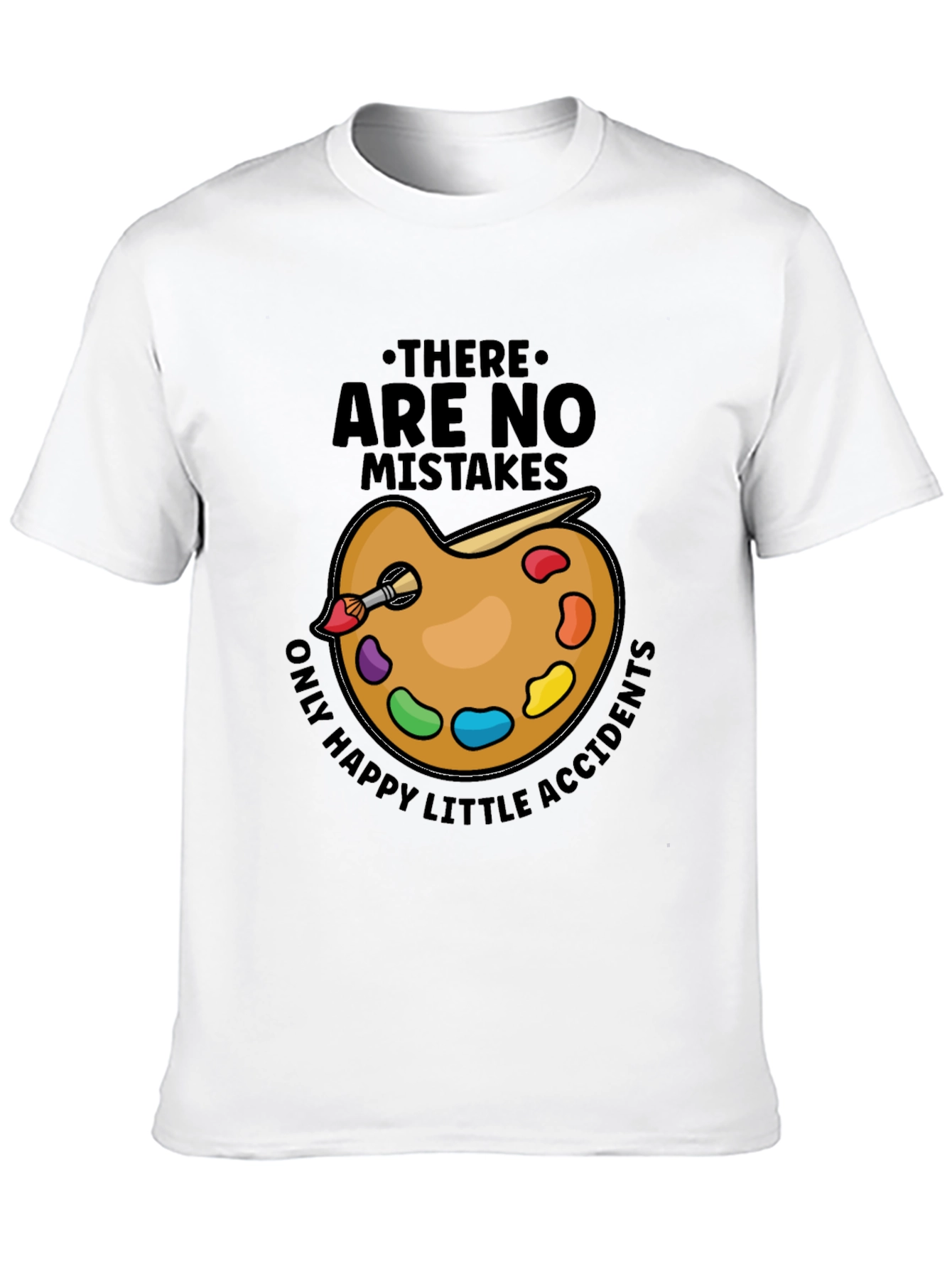 Artist Palette T-Shirt - Happy Accidents Design
