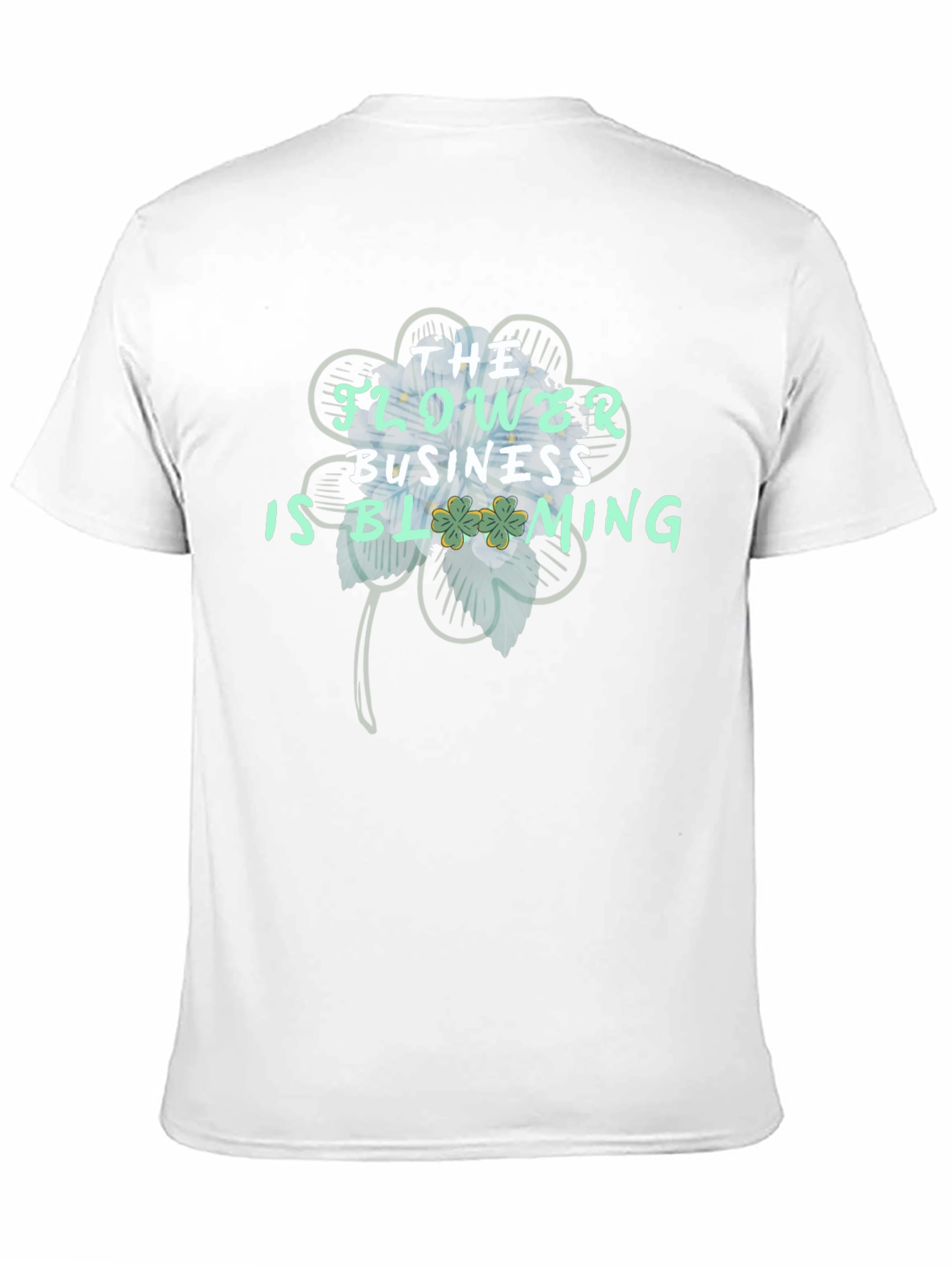 The Flower Business Blooming Graphic Tee