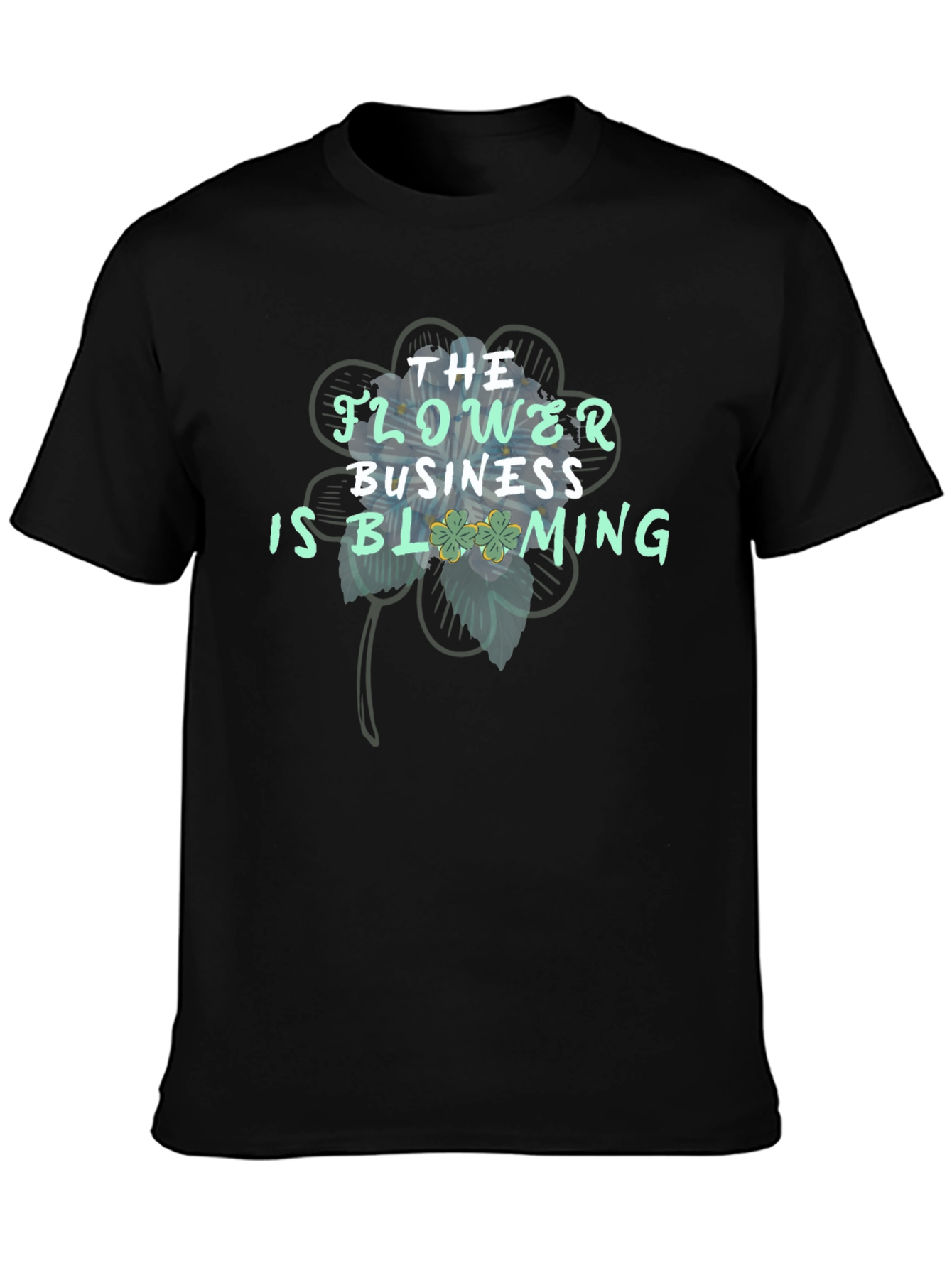 The Flower Business Blooming Graphic Tee