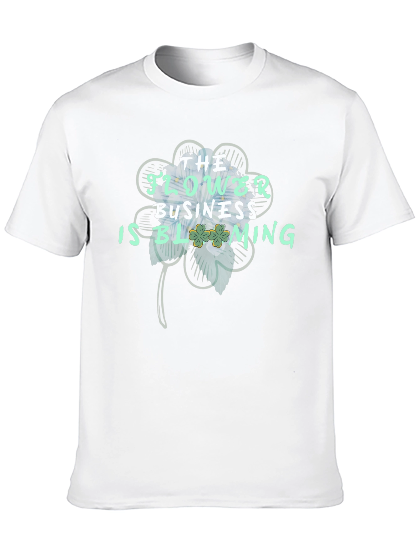 The Flower Business Blooming Graphic Tee