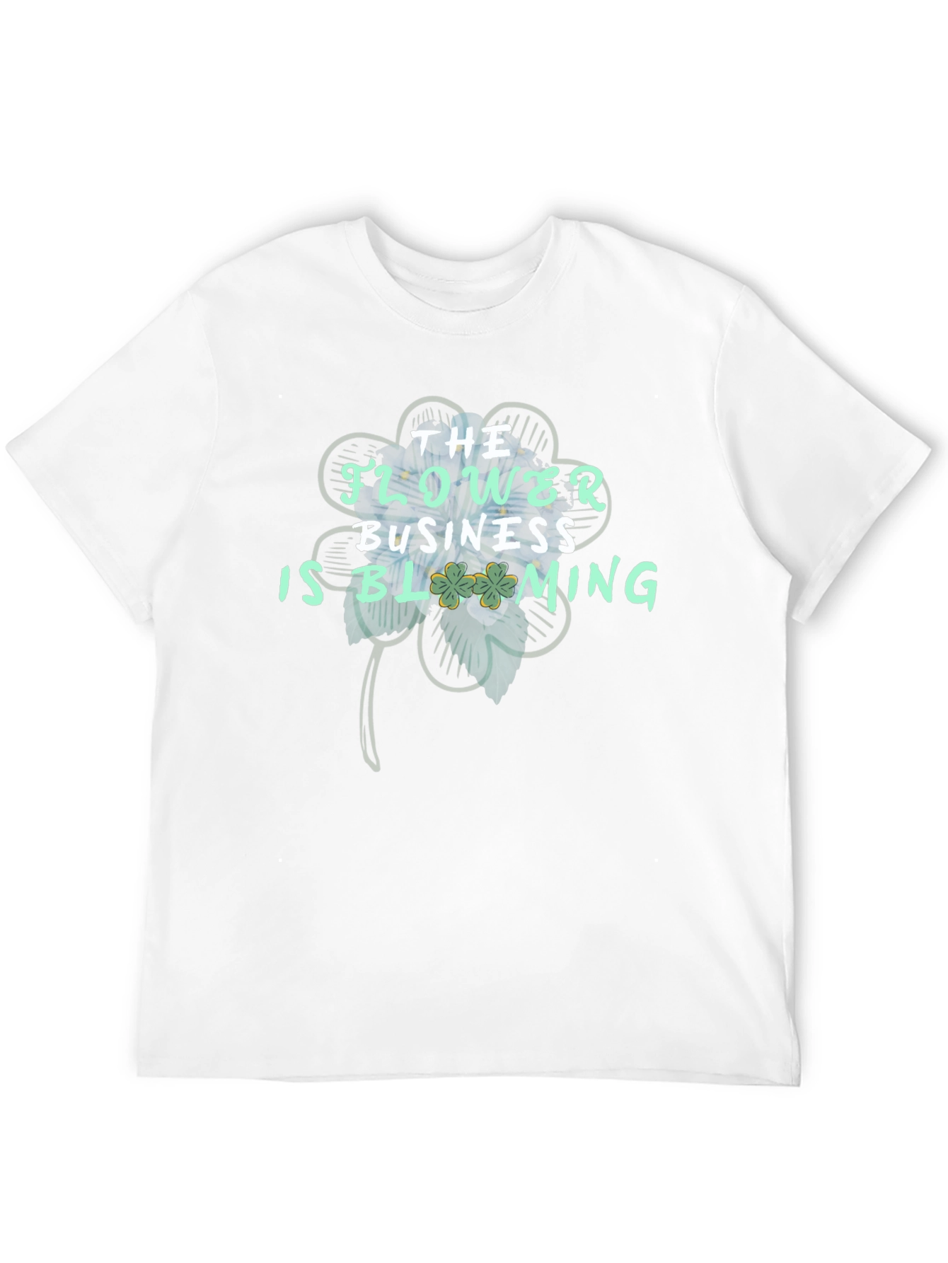 The Flower Business Blooming Graphic Tee
