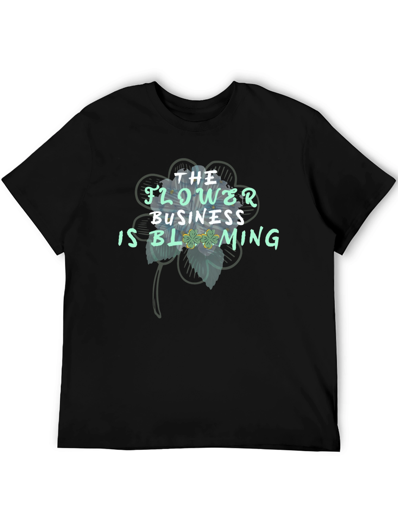 The Flower Business Blooming Graphic Tee