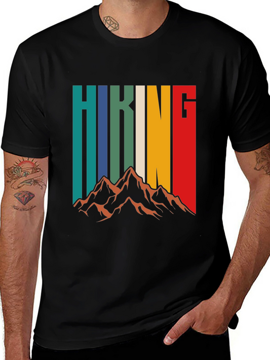 Hiking Adventure Retro Graphic T-Shirt