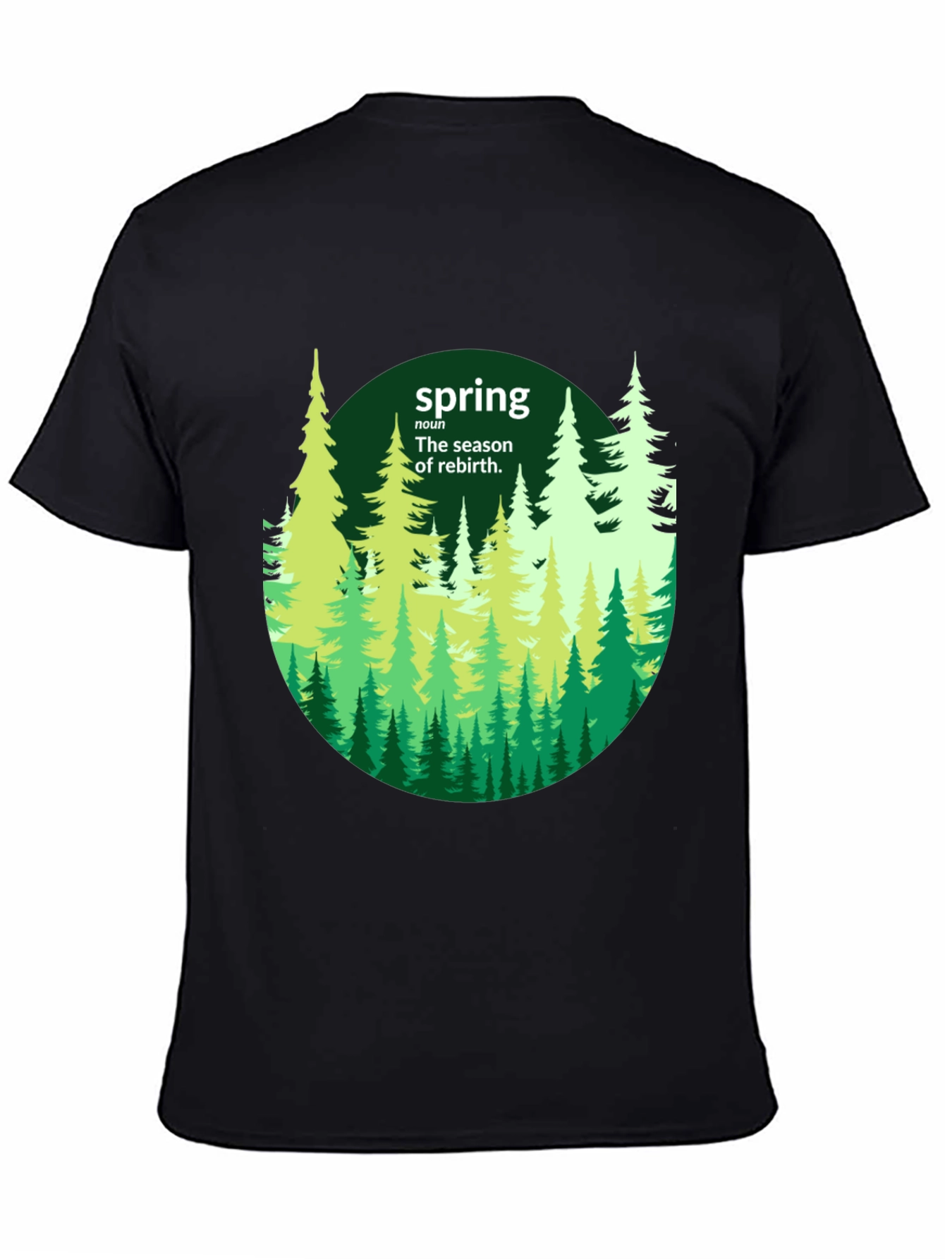 Spring Trees Graphic T-Shirt - Season of Rebirth