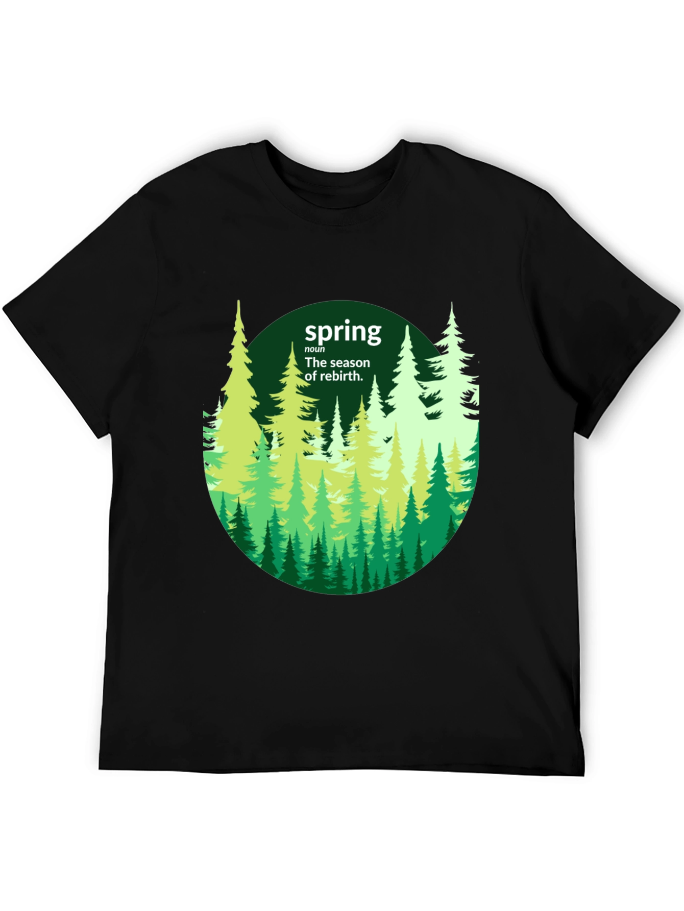 Spring Trees Graphic T-Shirt - Season of Rebirth