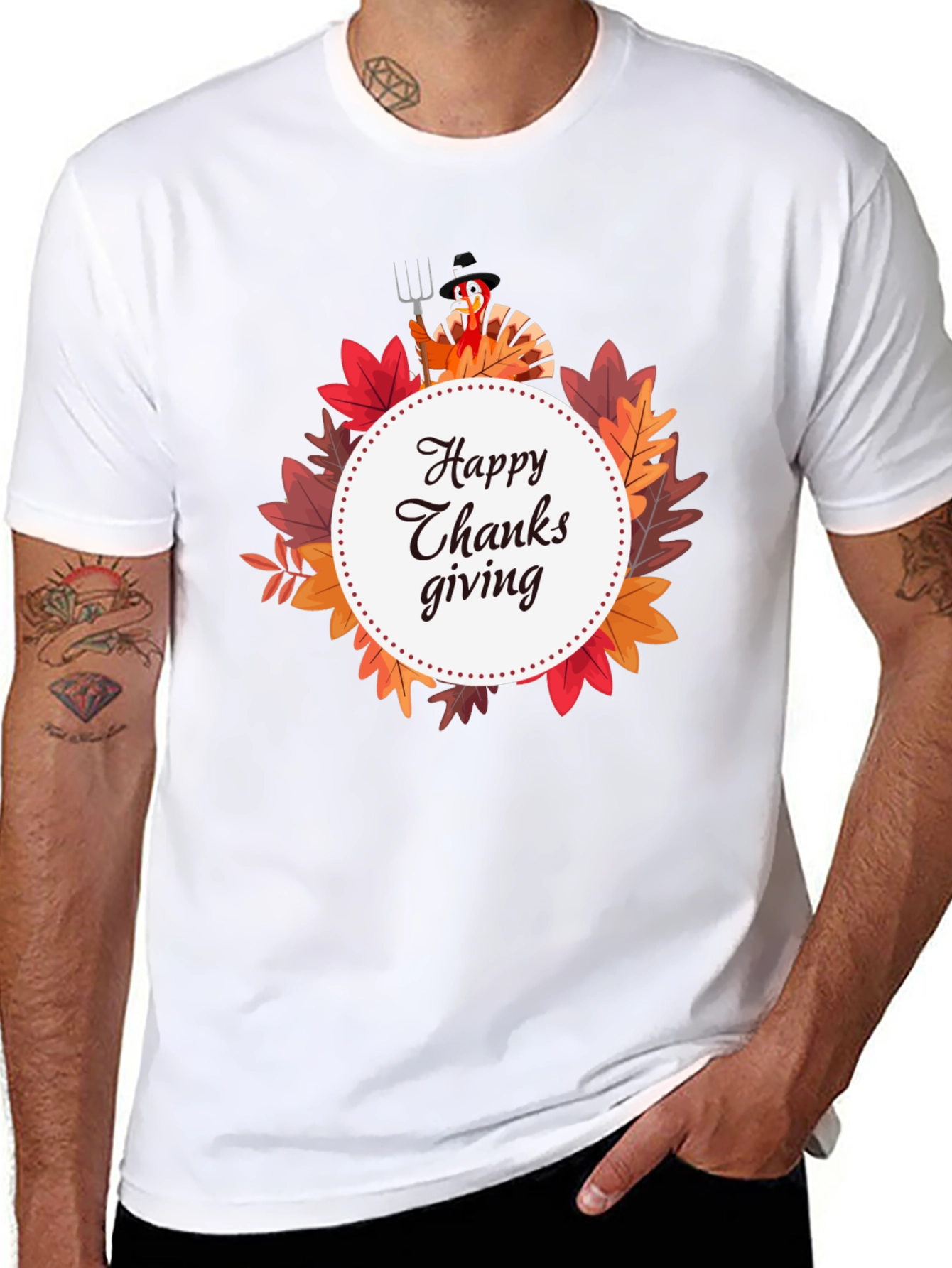 Happy Thanksgiving Turkey T-Shirt