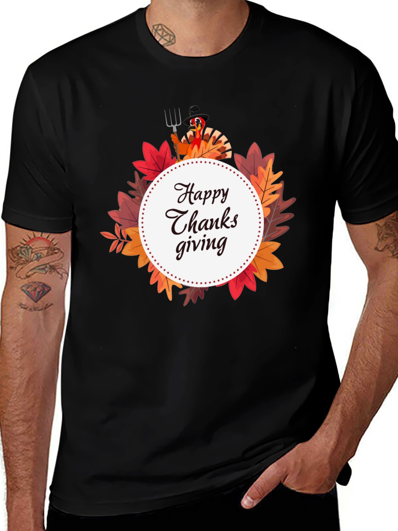 Happy Thanksgiving Turkey T-Shirt
