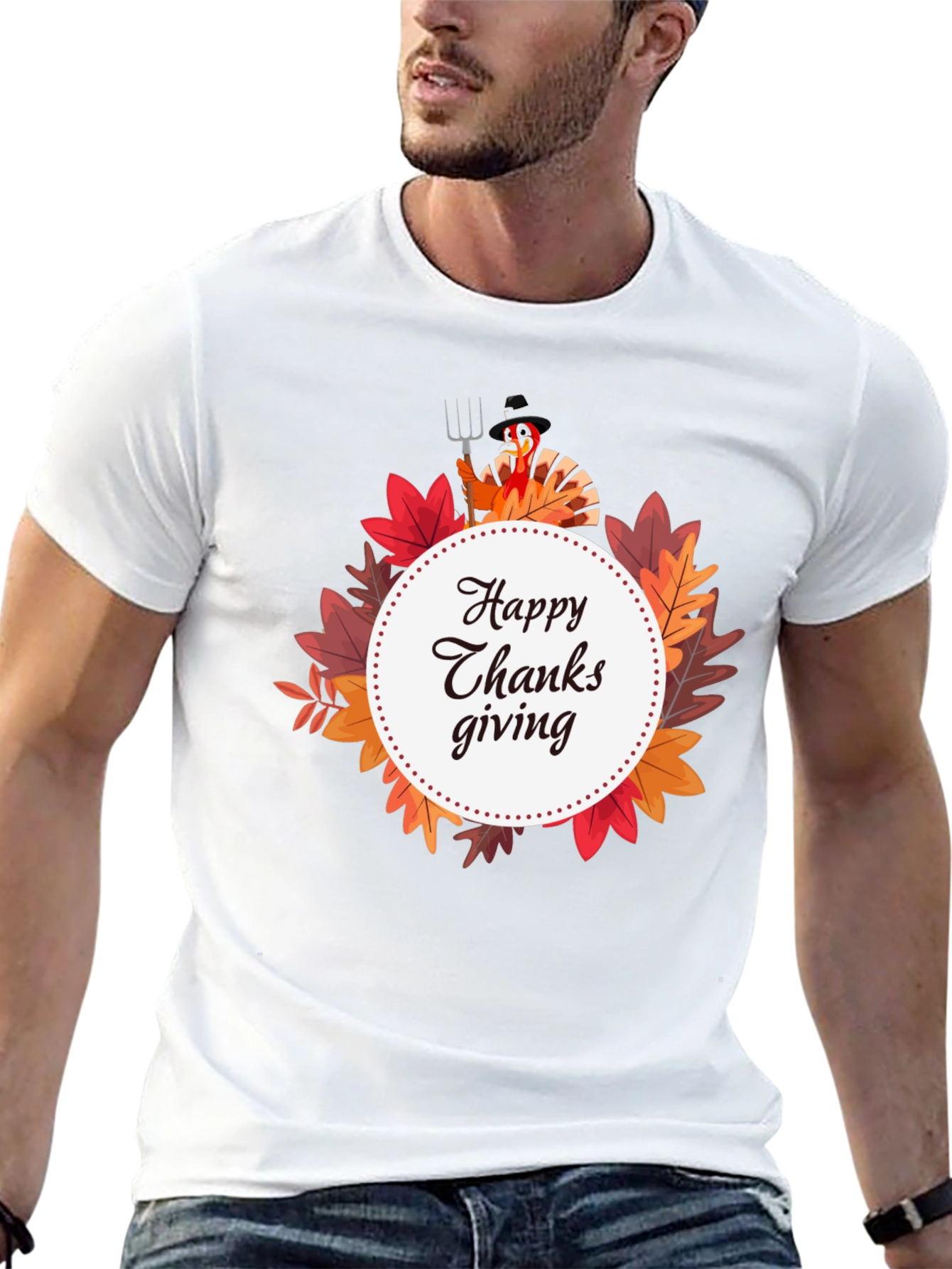 Happy Thanksgiving Turkey T-Shirt