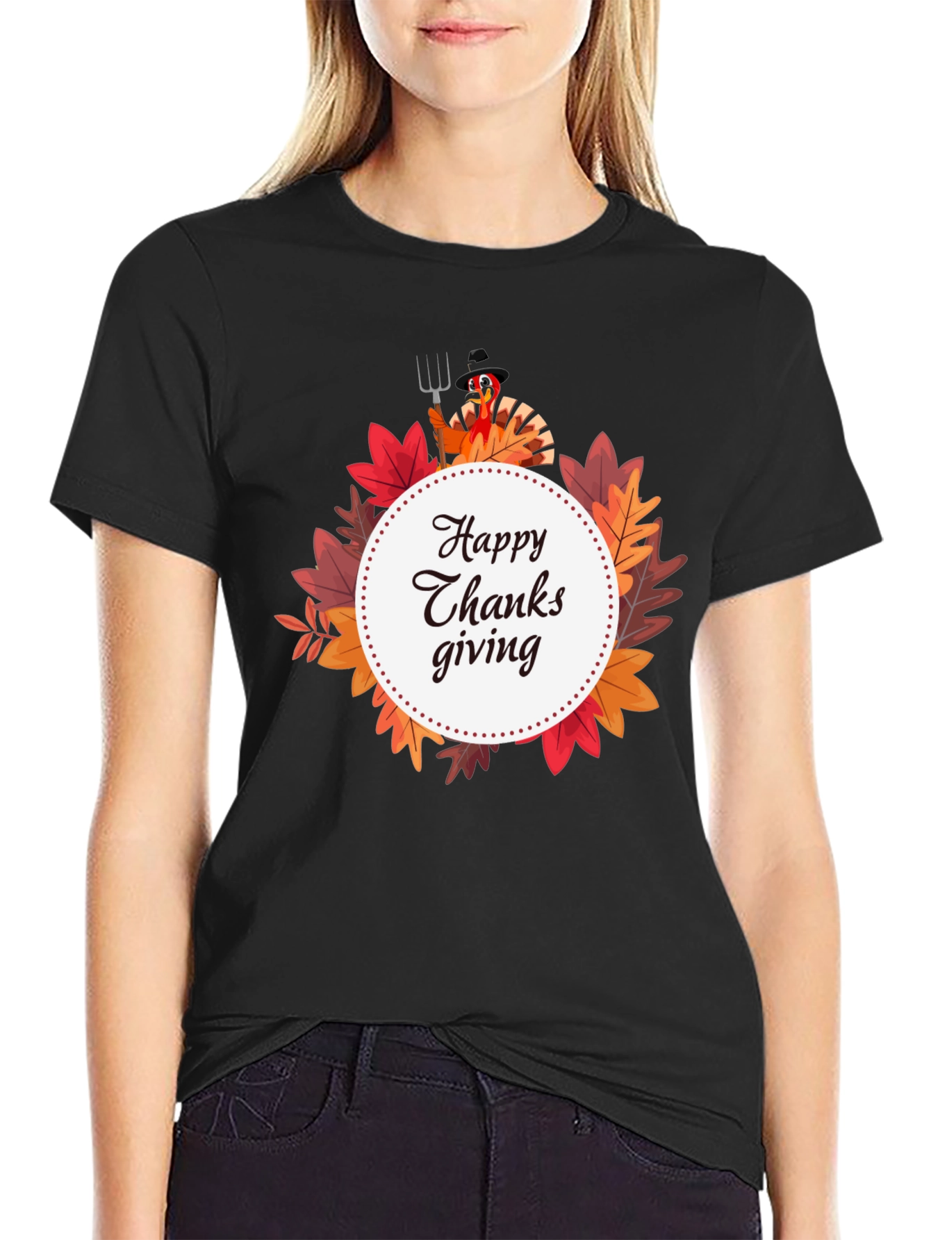 Happy Thanksgiving Turkey T-Shirt