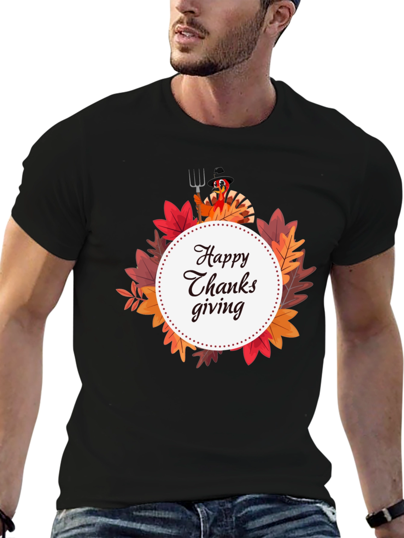 Happy Thanksgiving Turkey T-Shirt