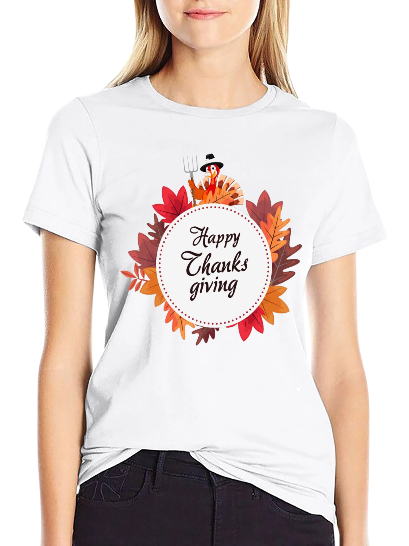 Happy Thanksgiving Turkey T-Shirt