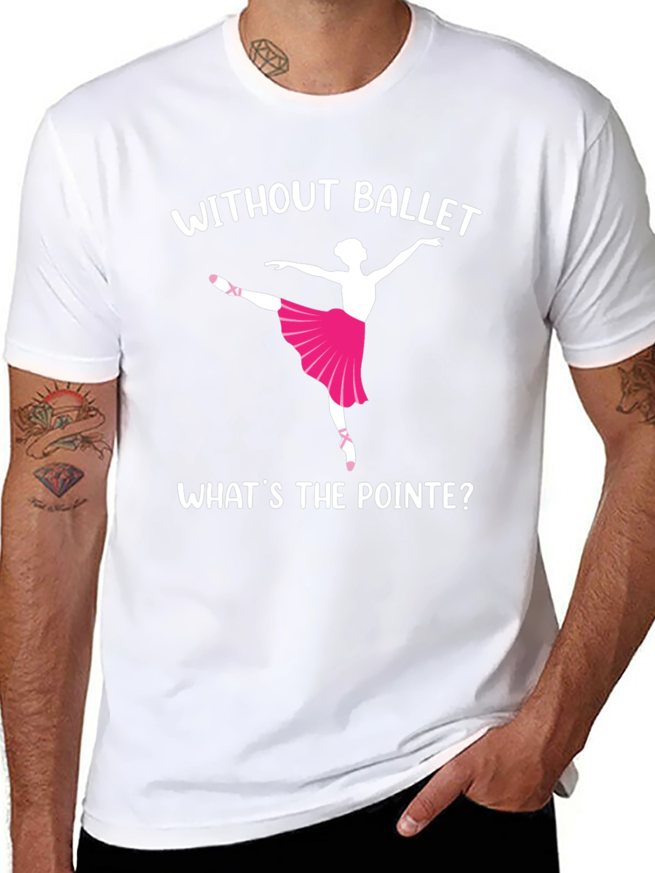 Ballet Dancer Graphic T-Shirt - Whats the Pointe?