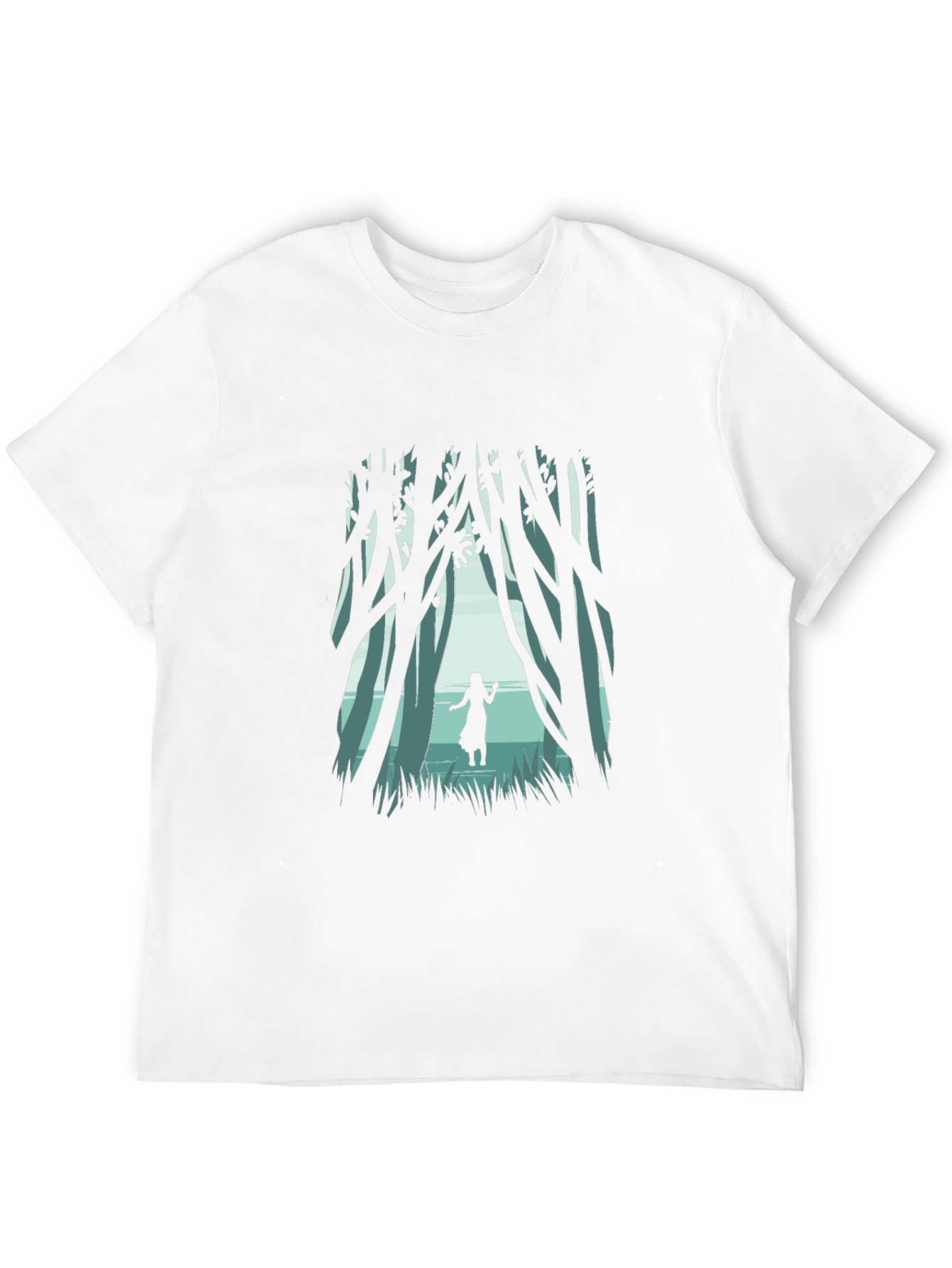Mystic Forest Graphic Tee - Nature Inspired T-Shirt