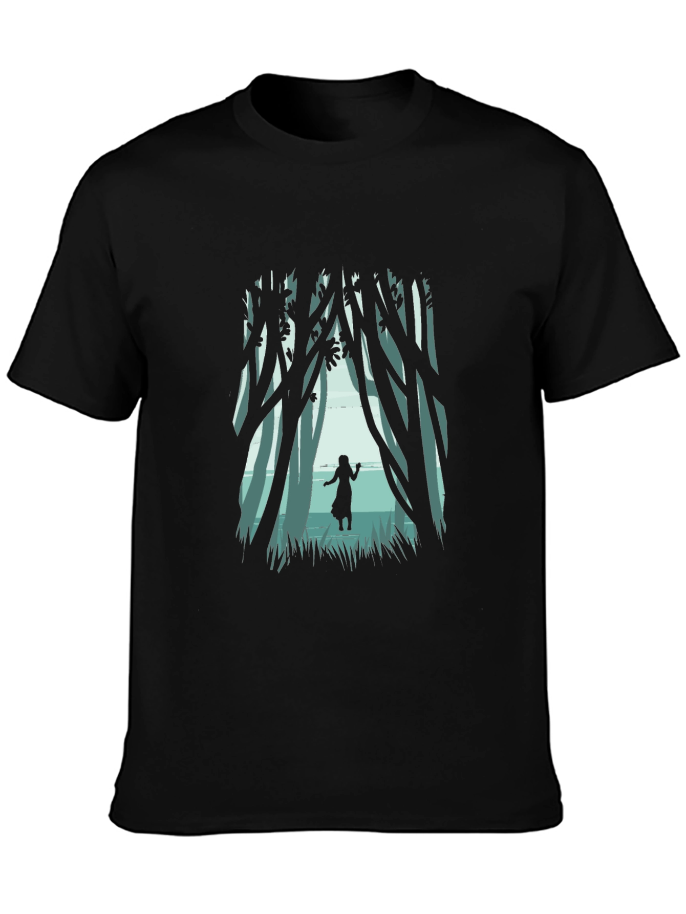 Mystic Forest Graphic Tee - Nature Inspired T-Shirt