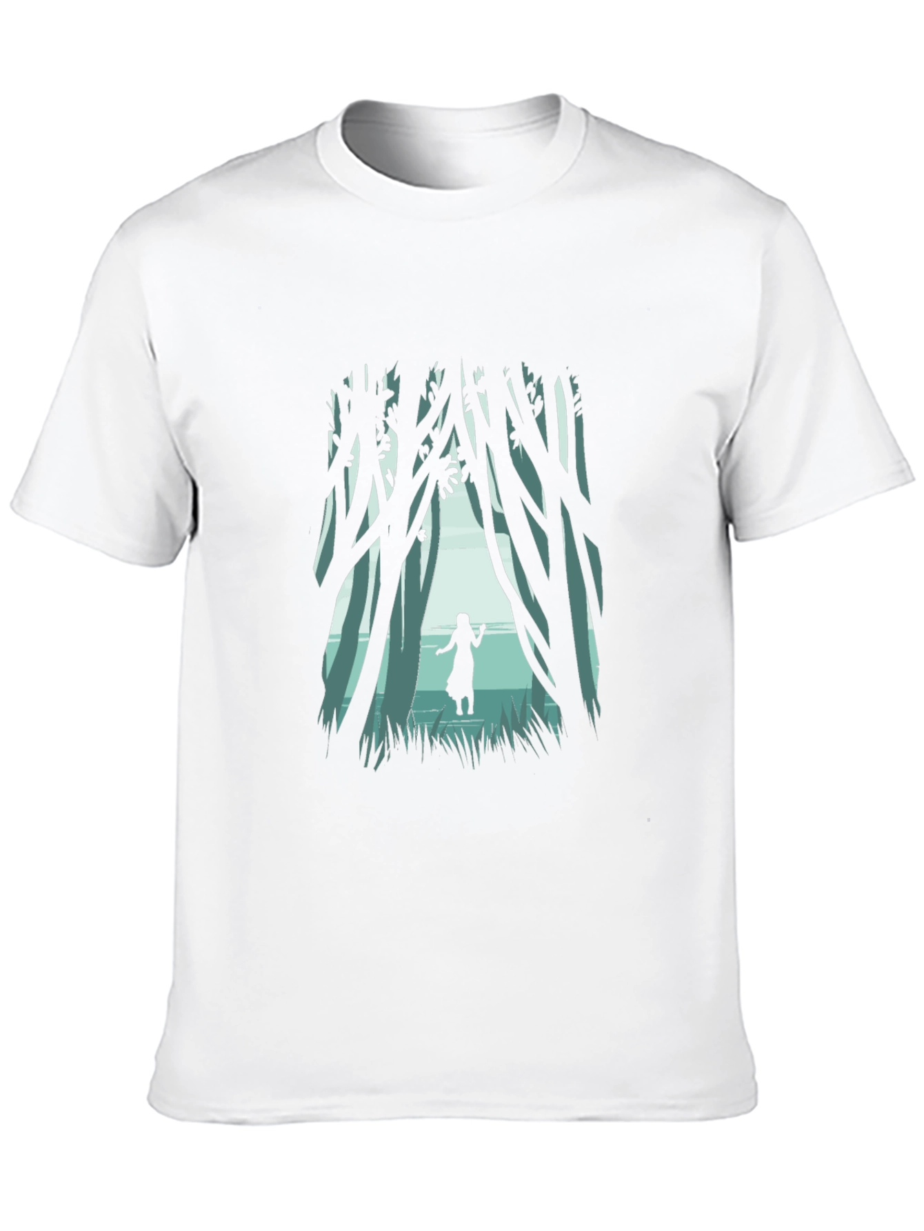 Mystic Forest Graphic Tee - Nature Inspired T-Shirt