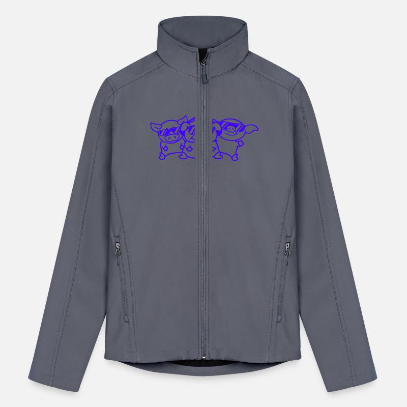 3 Little DJ Pigs Funny Cool Friends Team Crew Fun