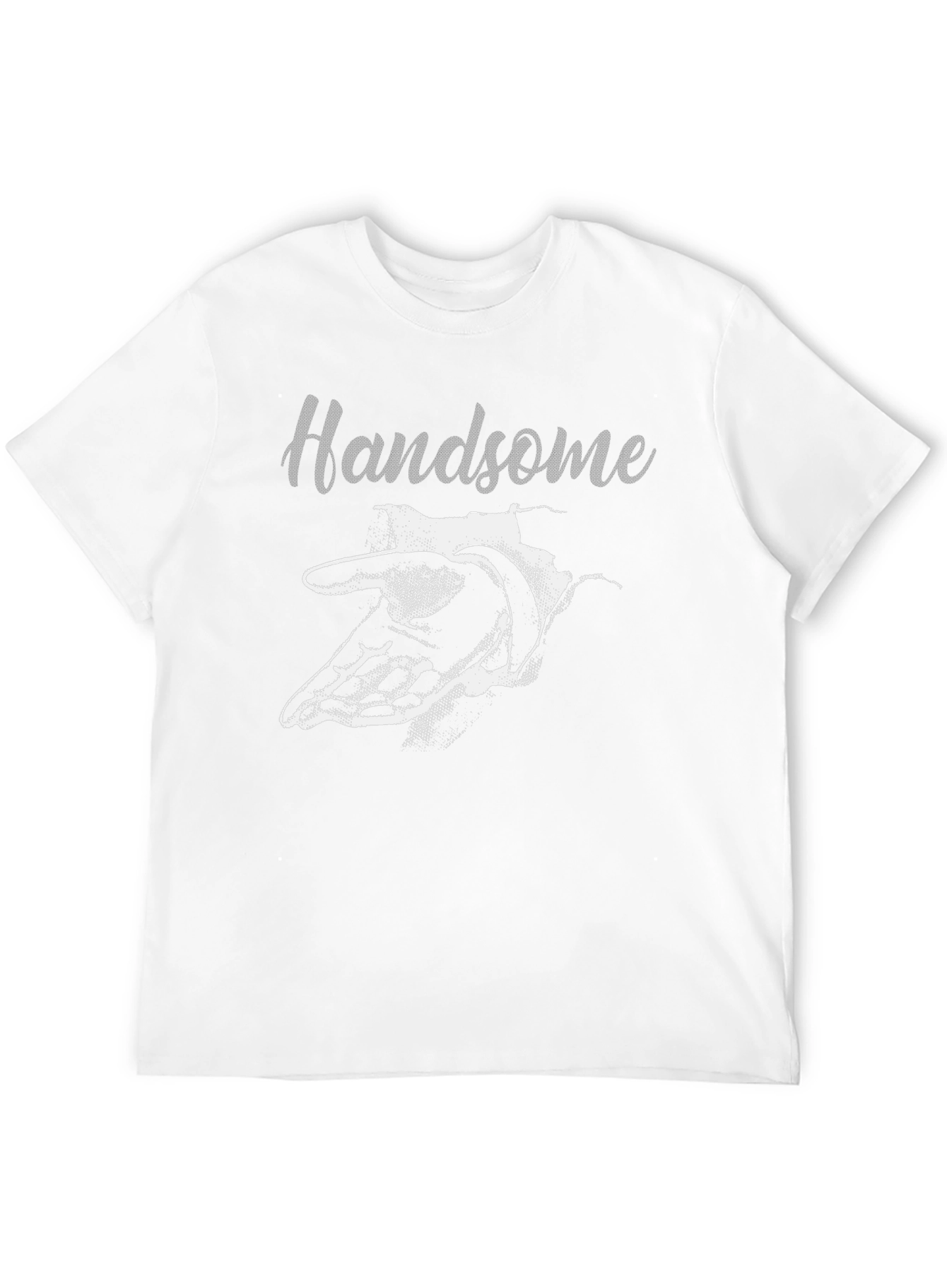 Abstract Hand Graphic Tee - Mens Black T-Shirt
