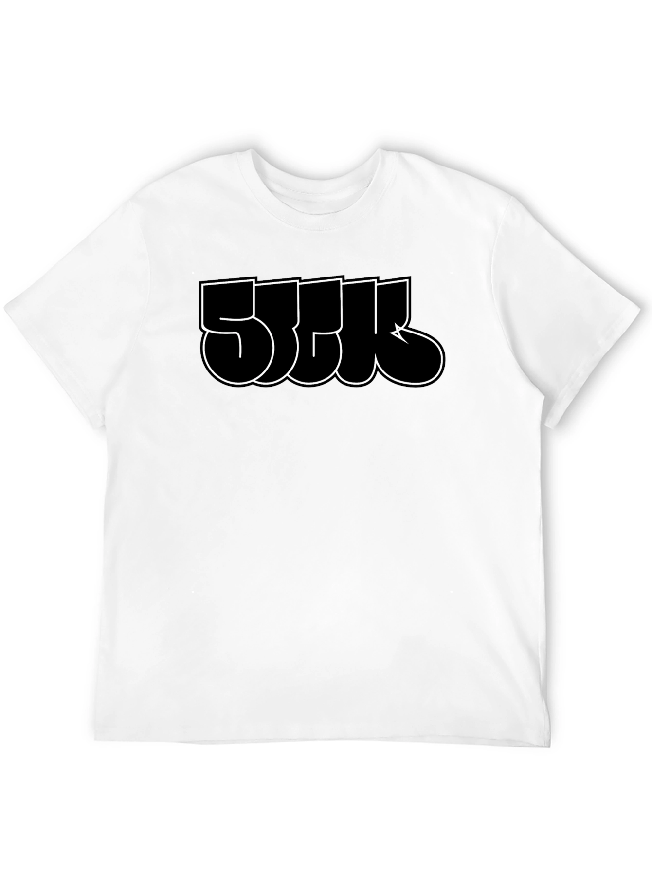 Bold Graffiti Style Graphic Tee