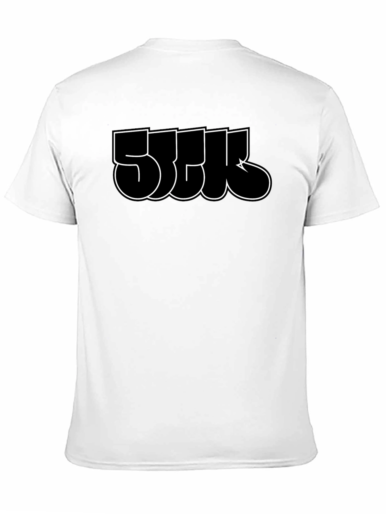 Bold Graffiti Style Graphic Tee