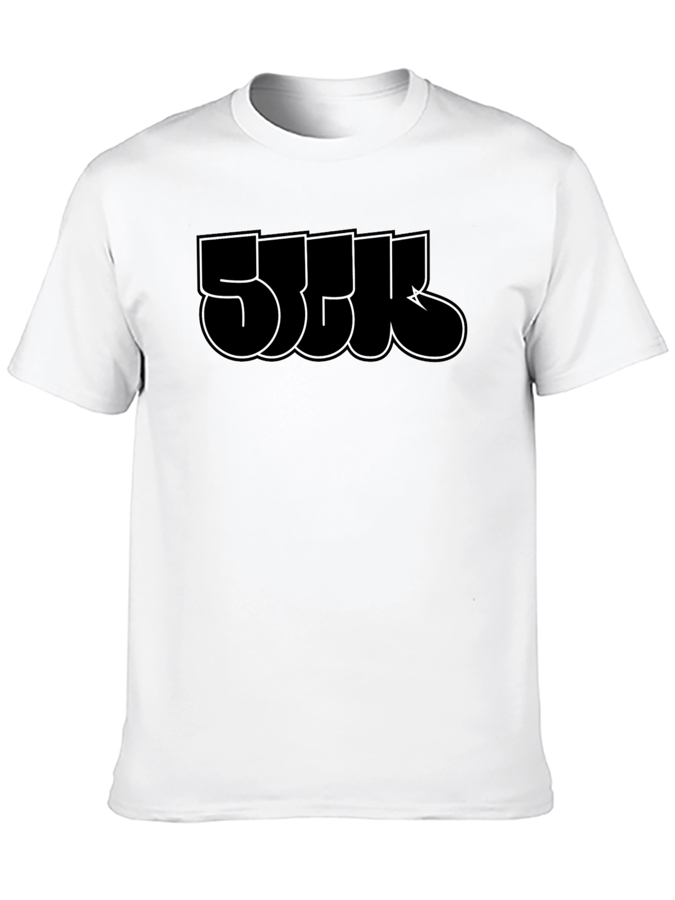 Bold Graffiti Style Graphic Tee