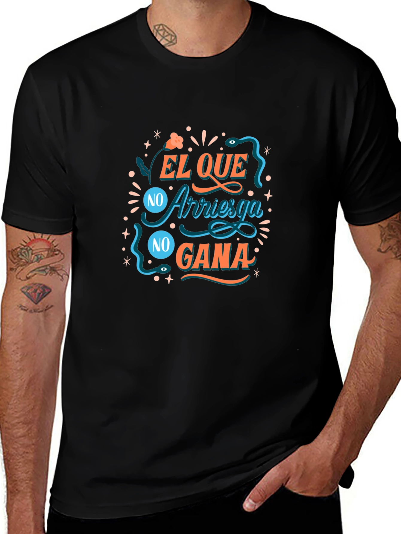El Que No Arriesga No Gana Graphic Tee