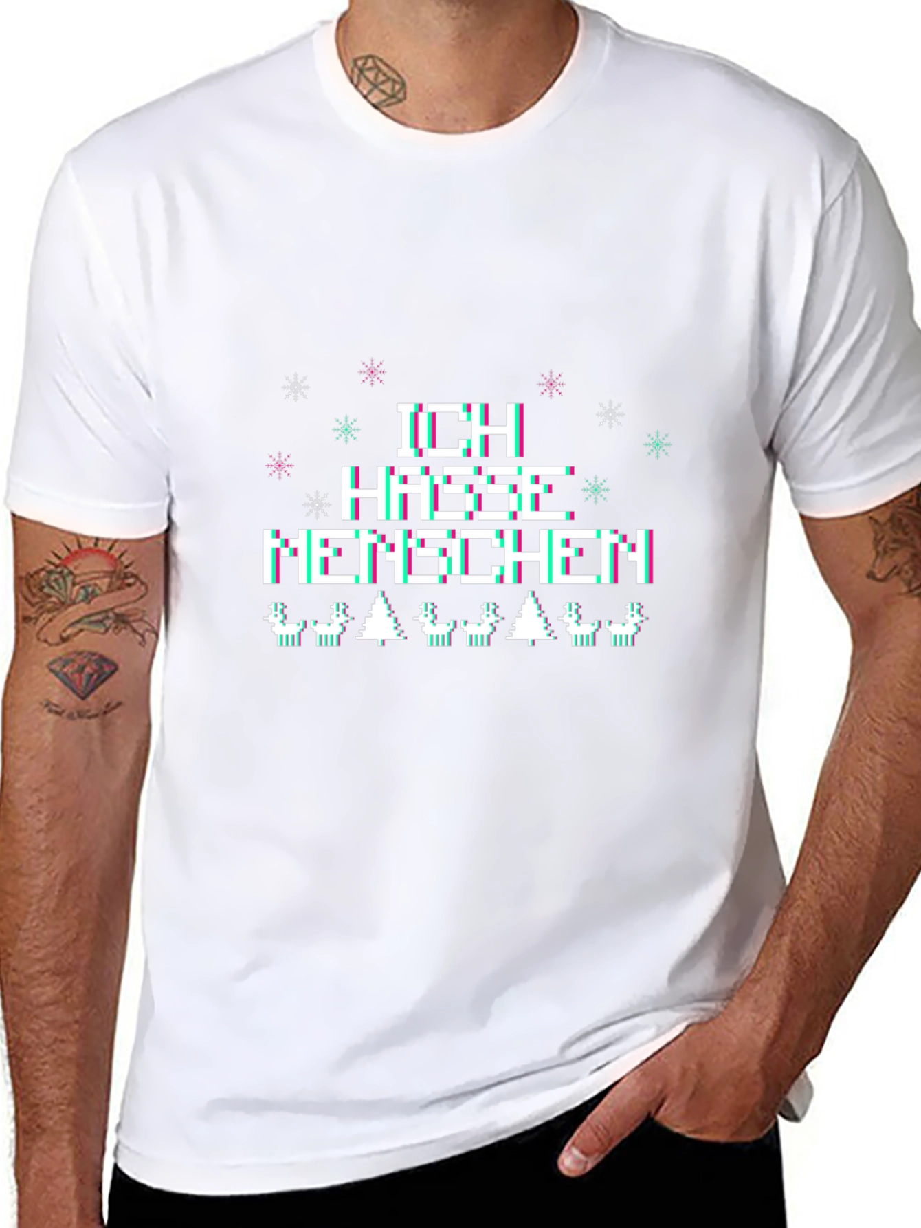 Ich Hasse Menschen Holiday T-Shirt
