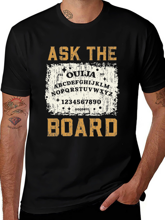 Ask the Board Ouija T-Shirt - Black