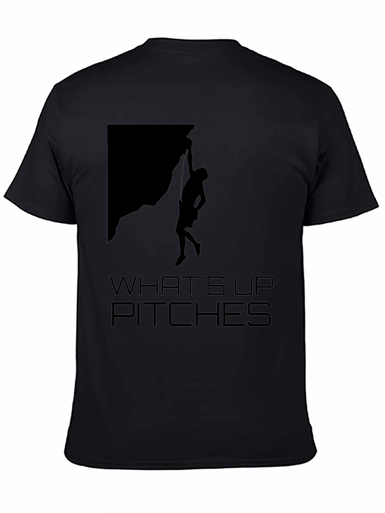 Whats Up Pitches Climbing T-Shirt