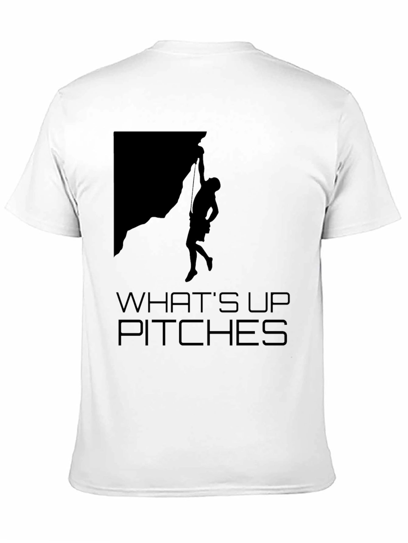 Whats Up Pitches Climbing T-Shirt