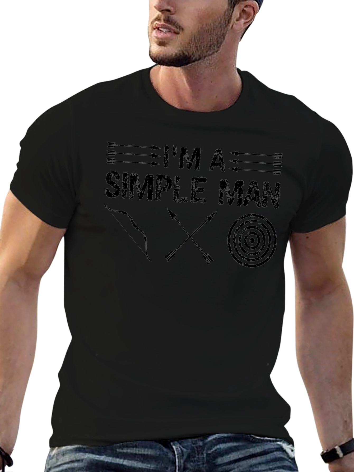 Im a Simple Man Archery T-Shirt