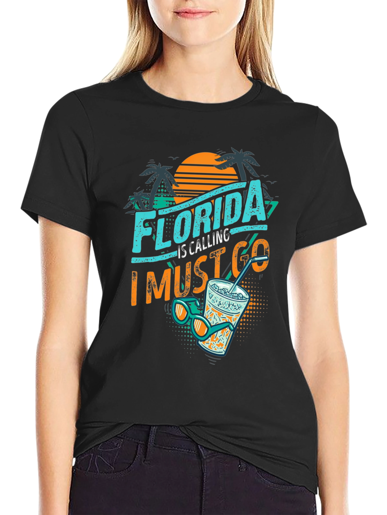 Florida is Calling Graphic Tee - Vacation Ready