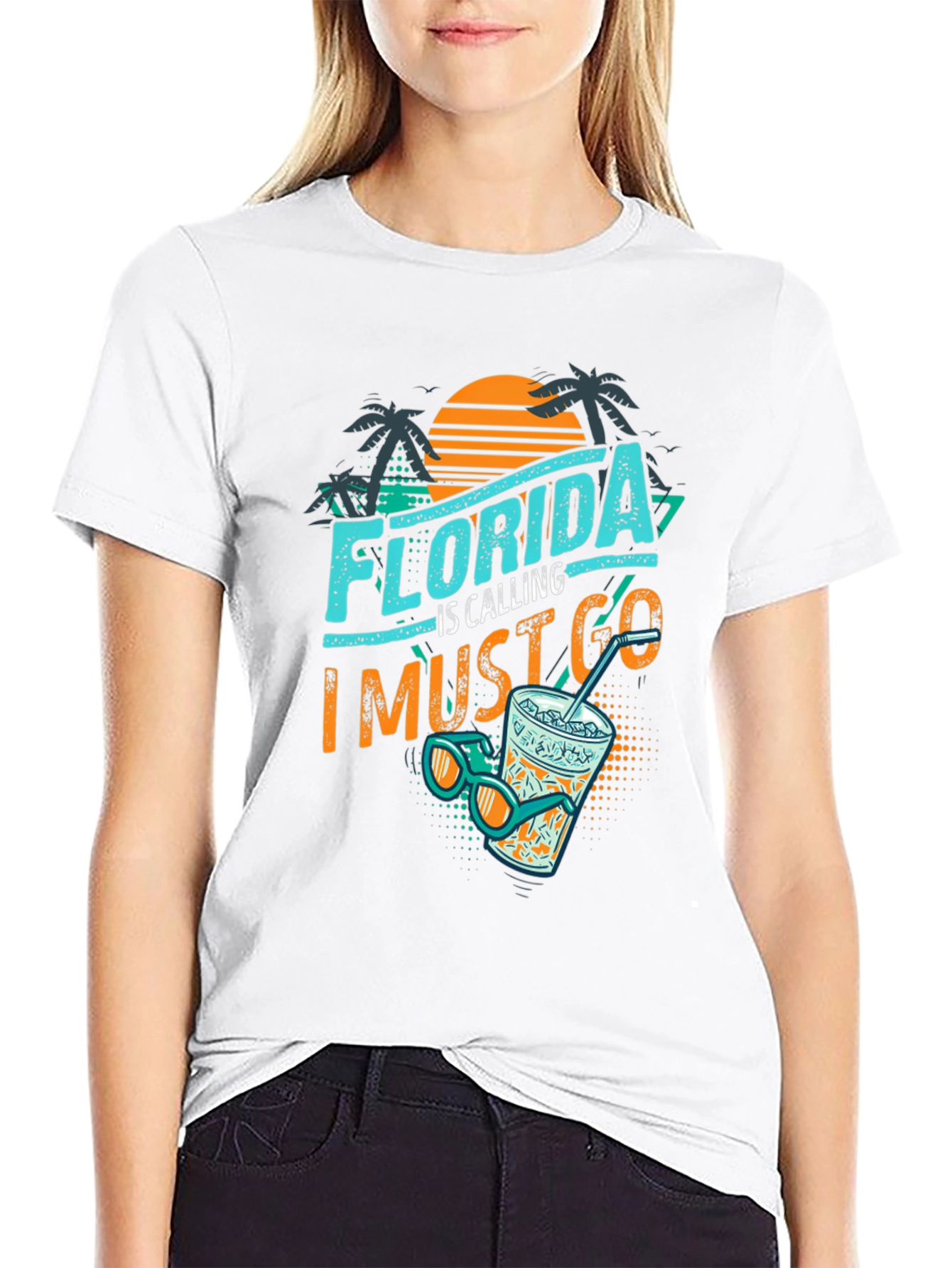 Florida is Calling Graphic Tee - Vacation Ready