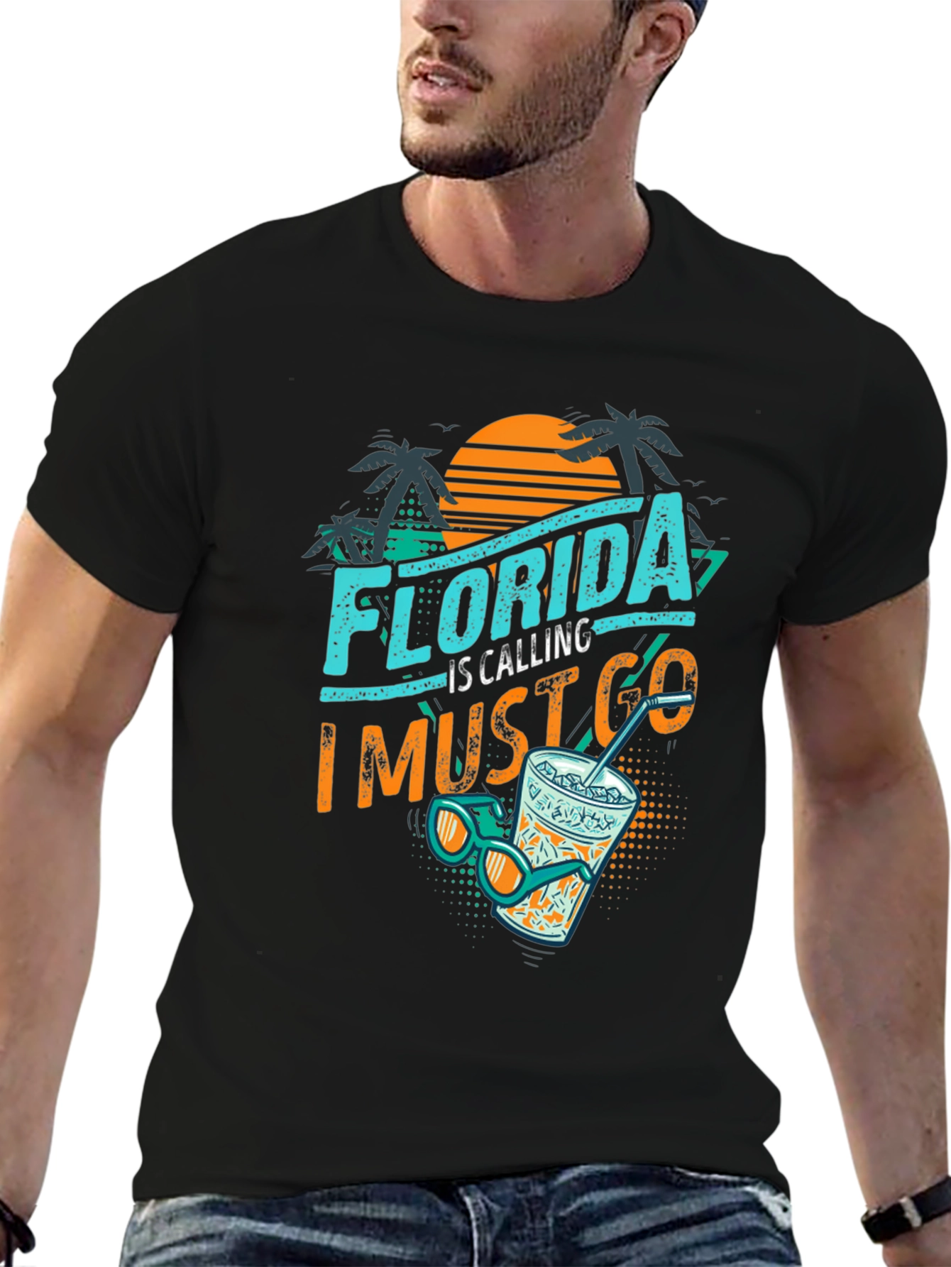 Florida is Calling Graphic Tee - Vacation Ready