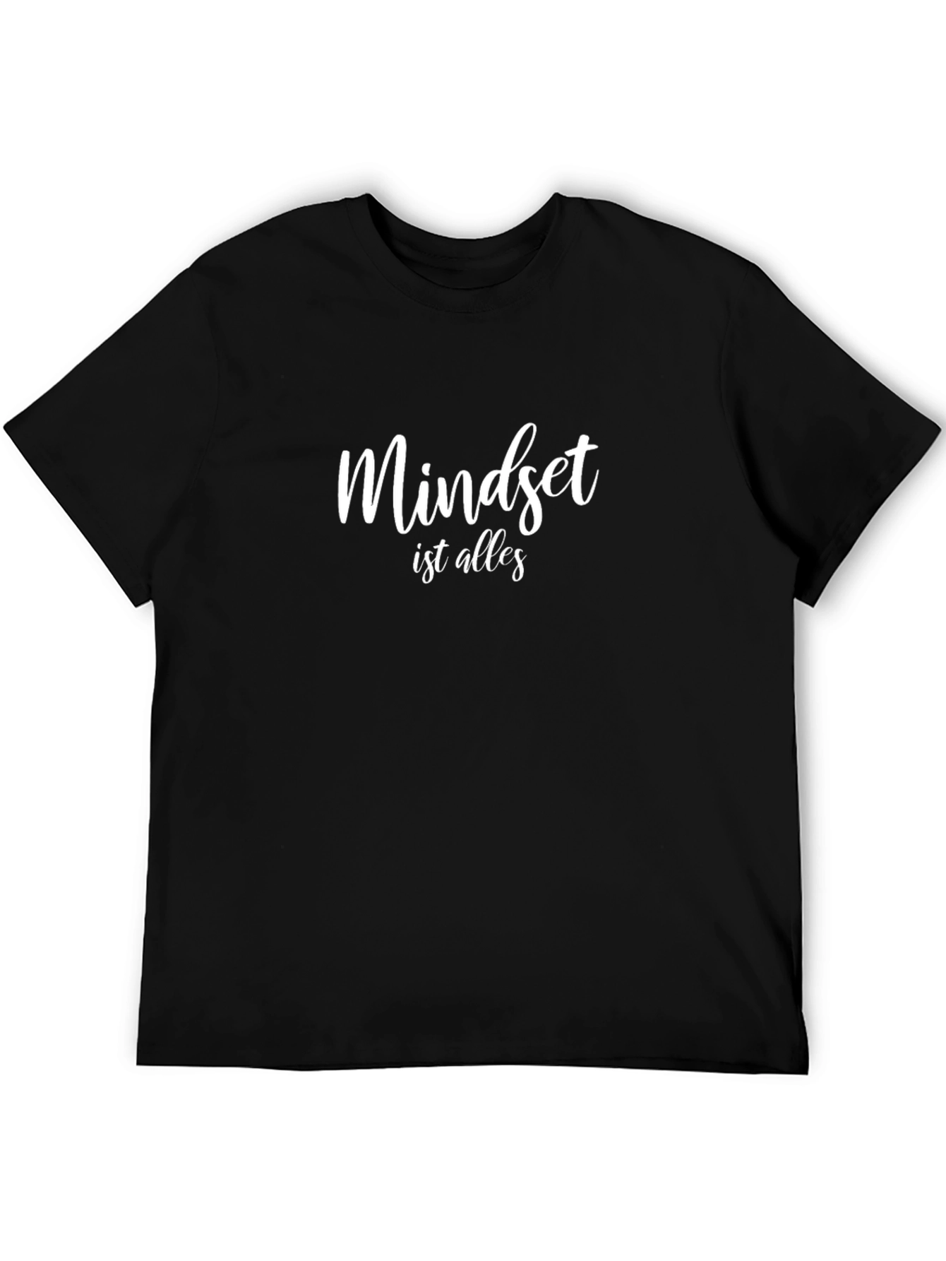 Mindset Alles T-Shirt - Black Casual Tee