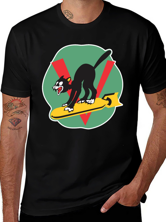 Black Cat Squadron T-Shirt