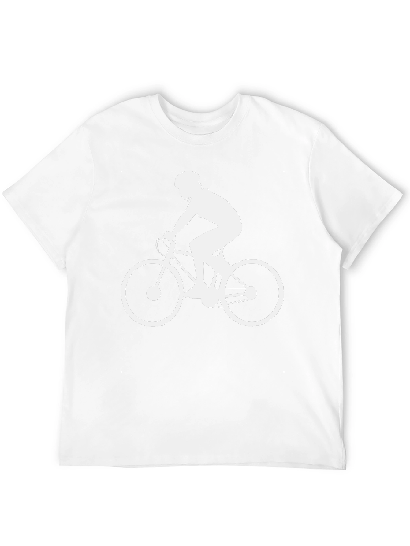 Cyclist Silhouette Graphic Tee