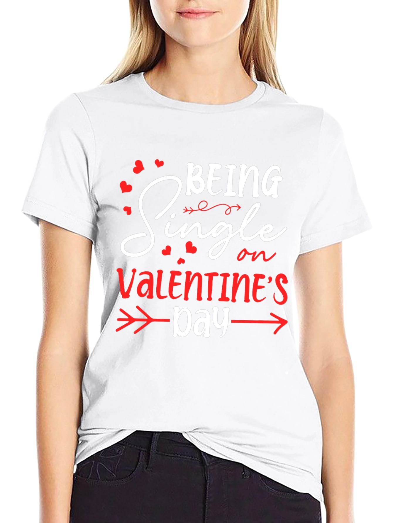 Being Single on Valentines Day T-Shirt