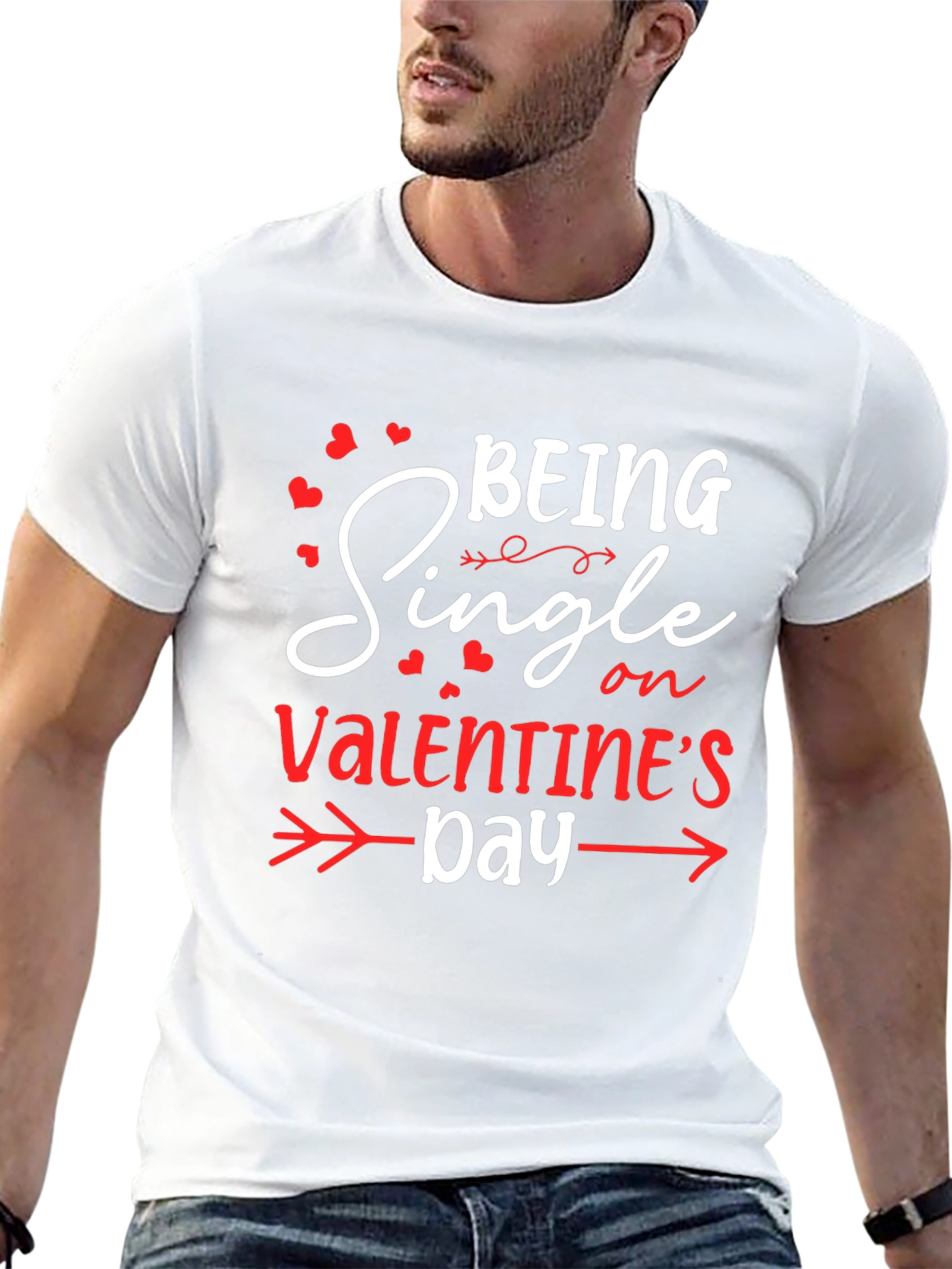Being Single on Valentines Day T-Shirt