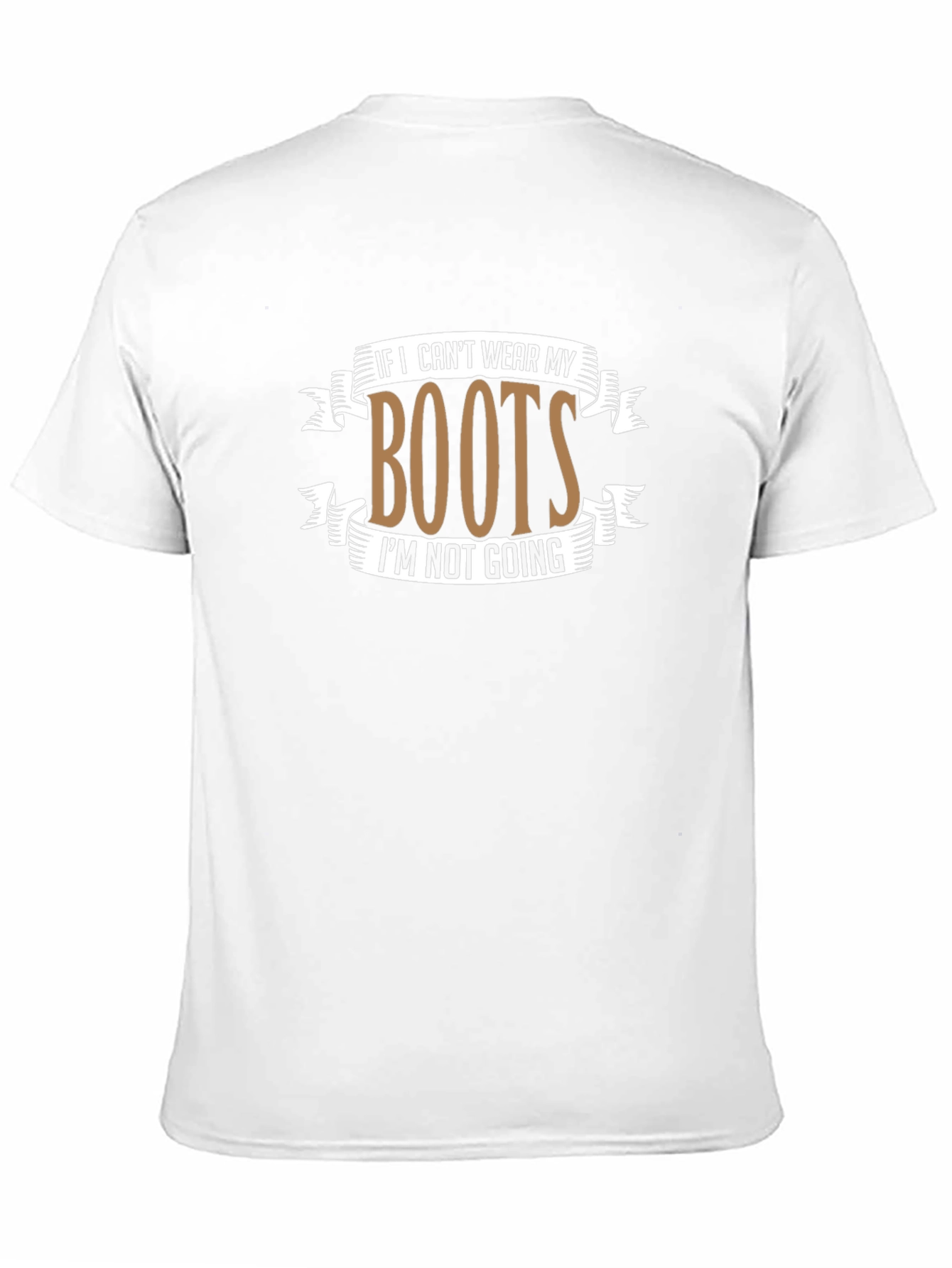 Boots Graphic Tee - Country Style Black T-Shirt